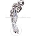china supplier wholesale large crystal hoop fashion diamond stud earrings